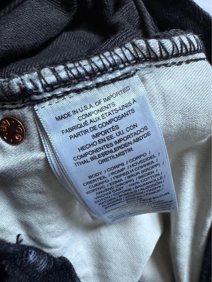 RRL Japanese Black Selvedge Denim sz 36x30 - photo 4