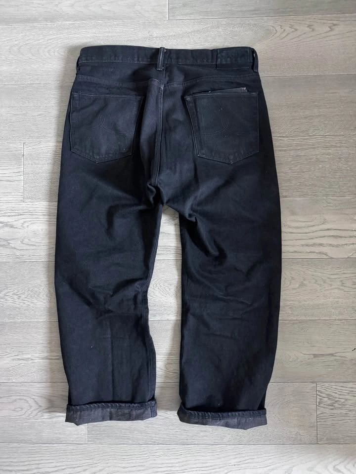 RRL Japanese Black Selvedge Denim sz 36x30 - photo 5