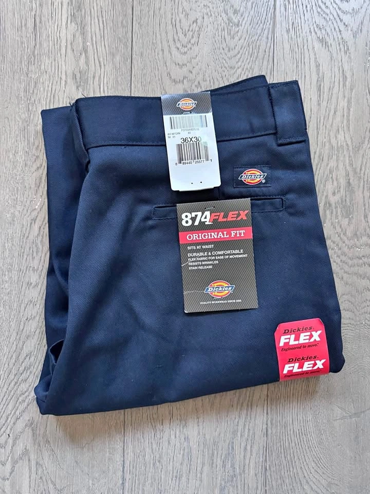 Dickies 874 Flex Navy Pants