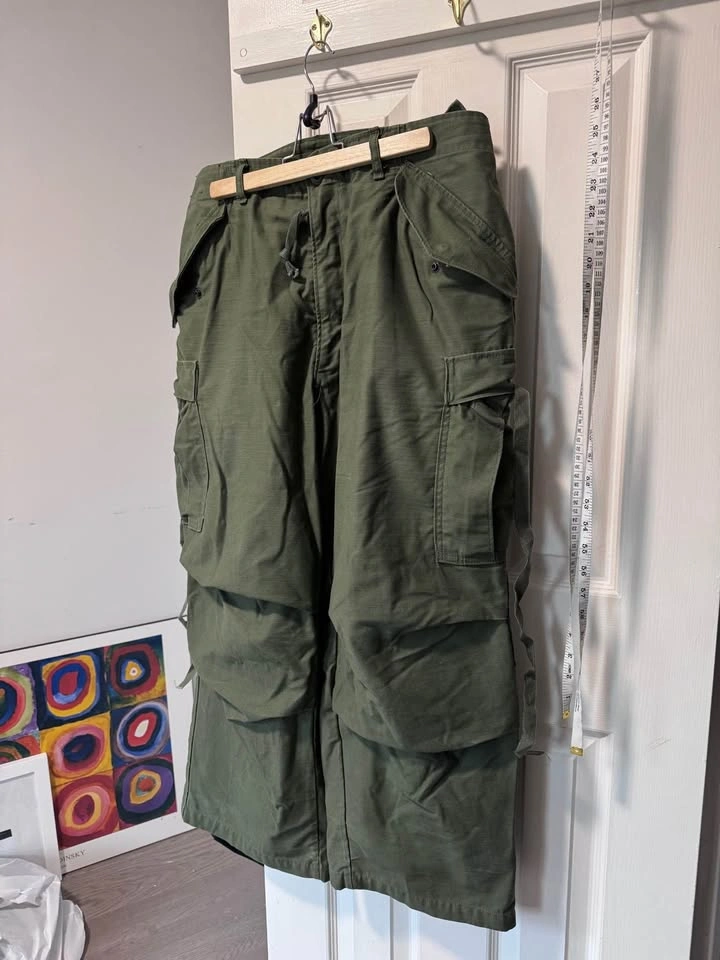 Vintage Military 1978 M65 Olive Drab Cargo Pants - photo 2