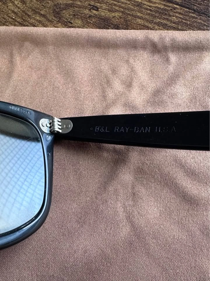 Ray Ban Vintage Wayfarer Made in USA SunGlasses - photo 2
