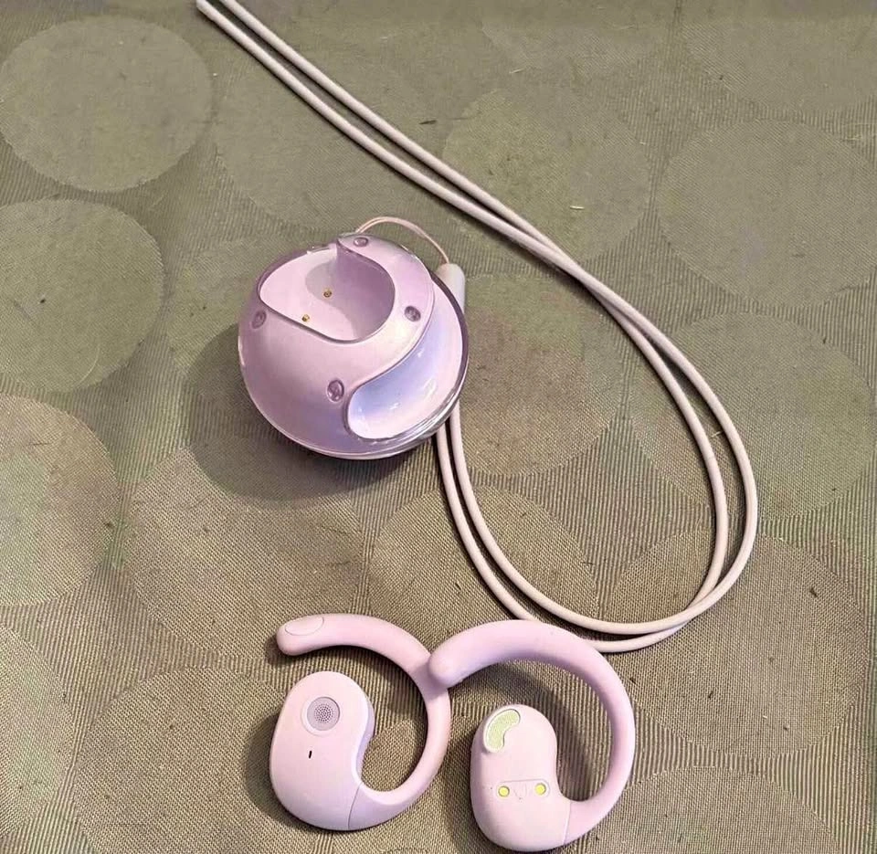 Over Ear Lavender Earbuds