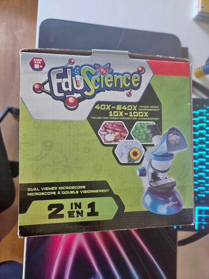 New EduScience Dual Viewer Microscope