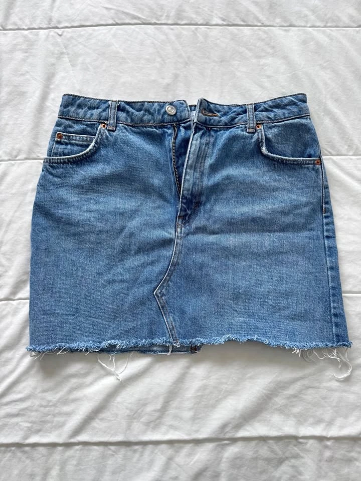 Topshop Denim Skirt