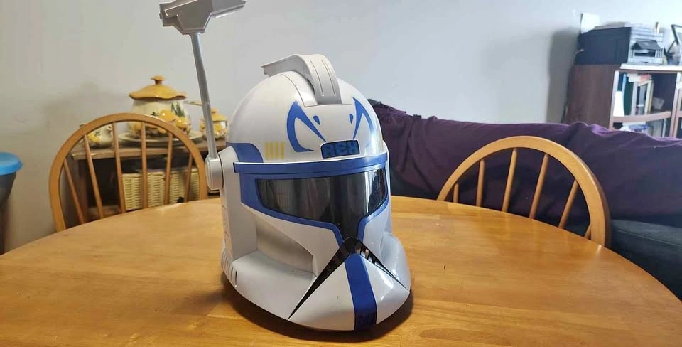 Star Wars Captain Rex 501st Legion Clone Trooper Helmet