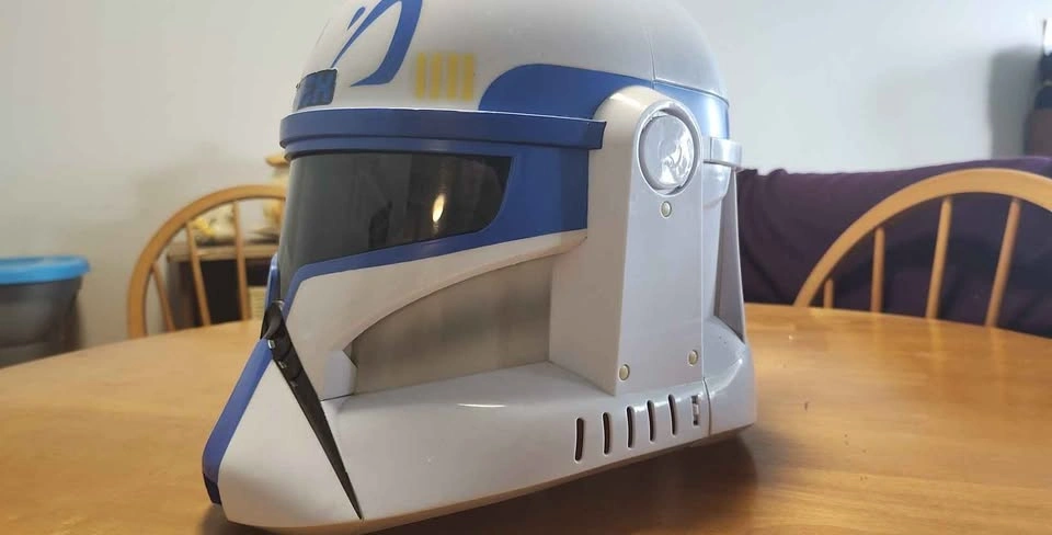 Star Wars Captain Rex 501st Legion Clone Trooper Helmet - photo 2