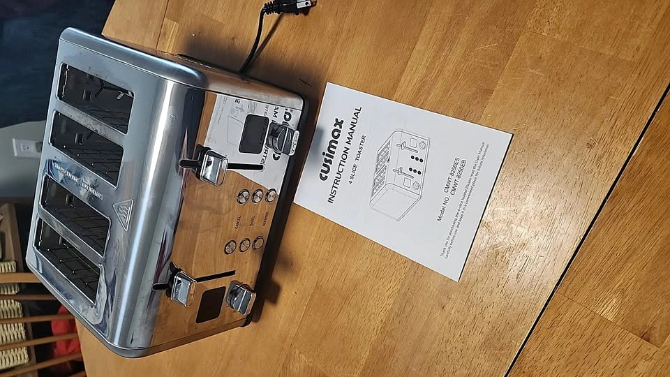Cusimax CMWT-8250ES 4 slice toaster
