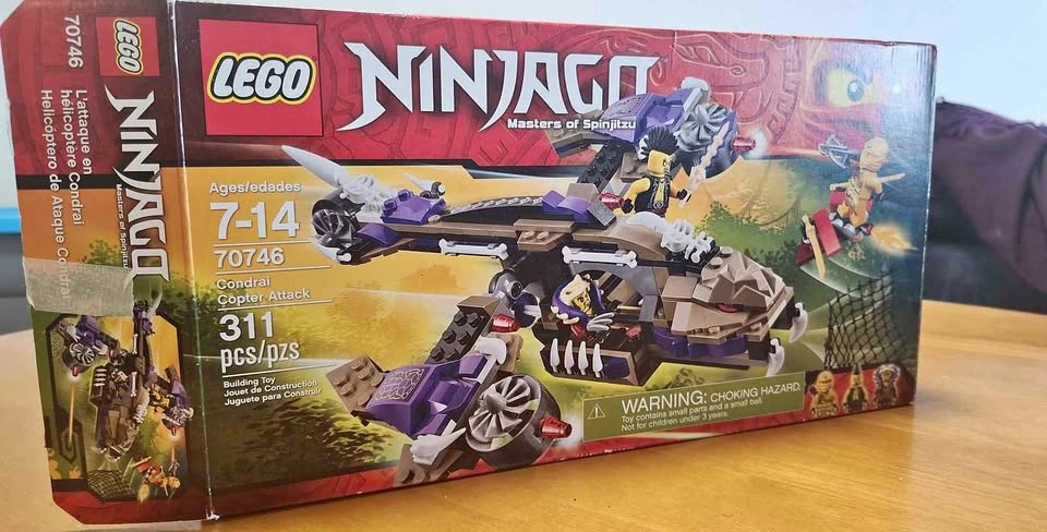 LEGO Ninjago Condrai Copter Attack 70746