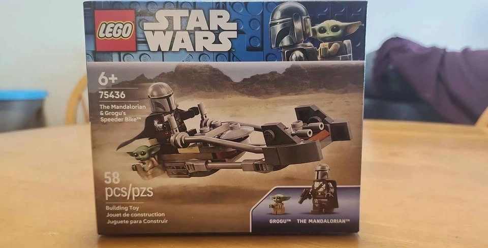 LEGO Star Wars The Mandalorian & Grogu's Speeder Bike 75436
