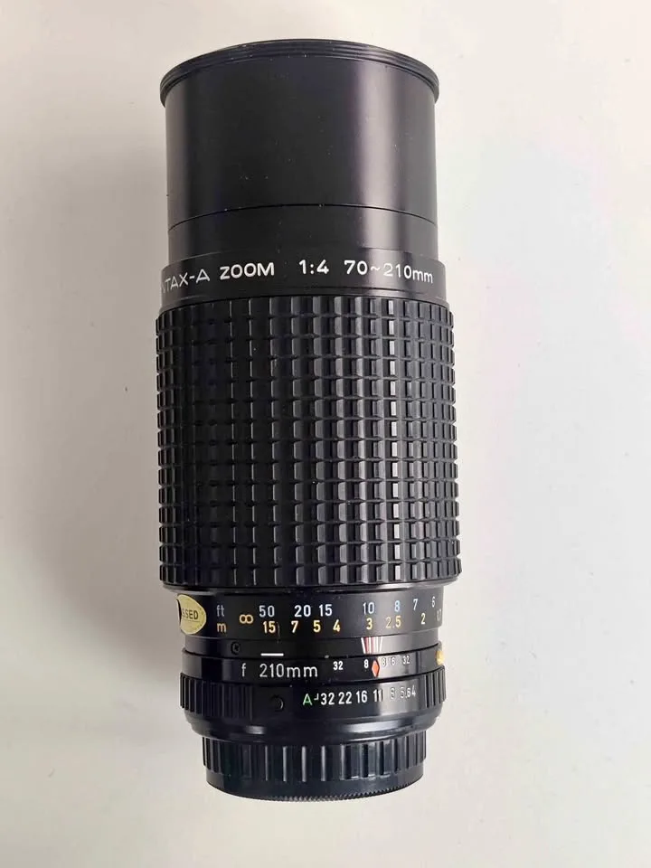 Mint Condition SMC Pentax 70-210mm F4 Zoom Lens