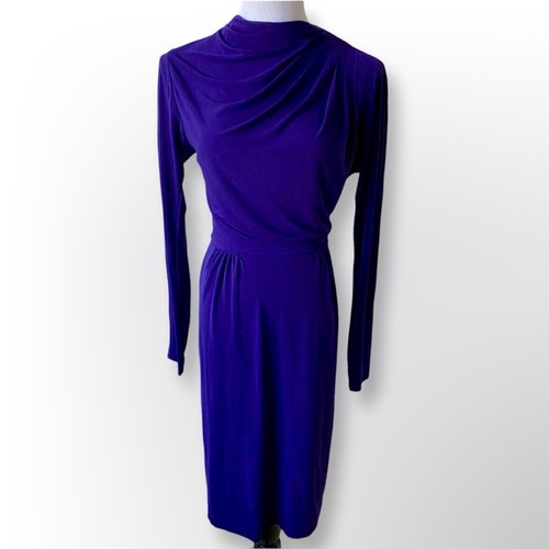 New With Tags! Rachel Zoe Purple Long Sleeve Sheath Dress | Size