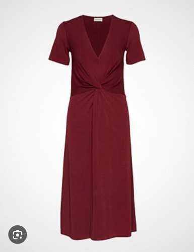 New With Tags! Malene Birger Priscilla V Neck Midi Dress | Size - photo 2