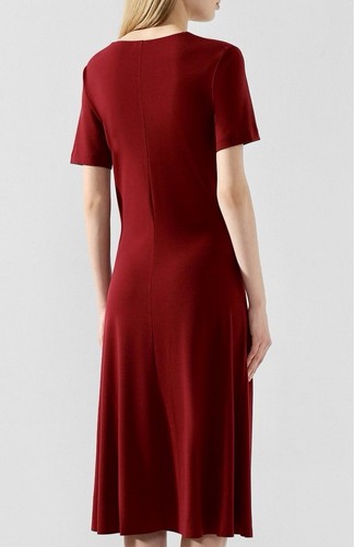 New With Tags! Malene Birger Priscilla V Neck Midi Dress | Size - photo 3