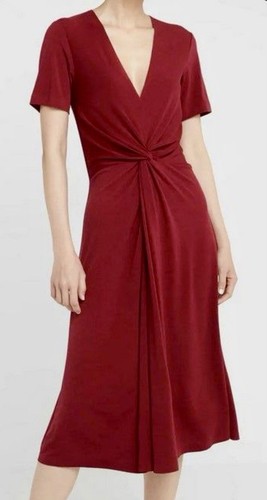 New With Tags! Malene Birger Priscilla V Neck Midi Dress | Size - photo 4