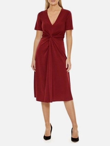New With Tags! Malene Birger Priscilla V Neck Midi Dress | Size - photo 5