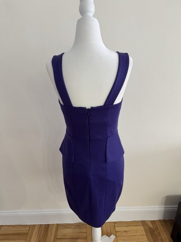 New W/Out Tags! Cynthia Steffe Purple Fitted Mini Dress | Size 0 - photo 4