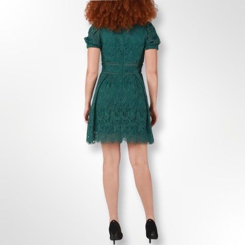 New With Tags! Black Tape Green Lace Dress | Size M - photo 2