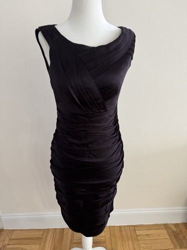 Marc New York Purple Fitted Cocktail Dress | Size 2 - photo 2