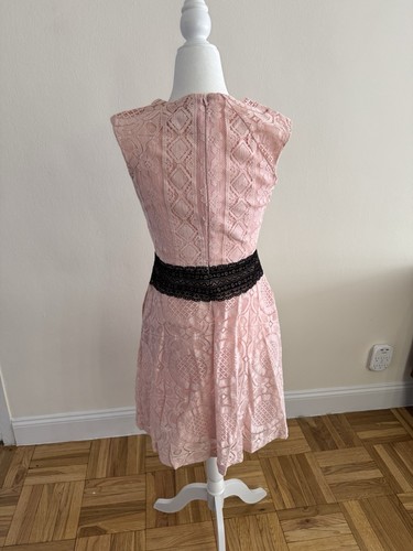 New York & Company Pink Lace Dress | Size 0 - photo 5