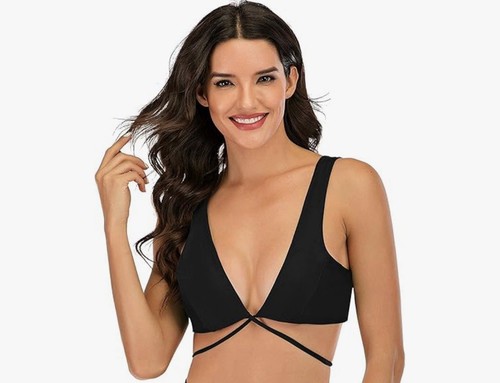 New With Tags! Black Bikini Top | Size Medium
