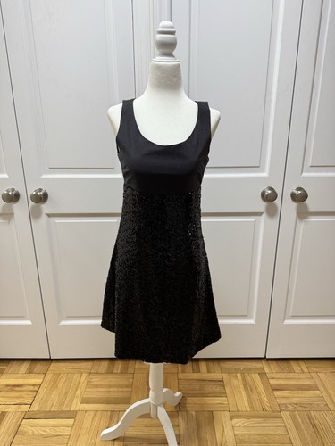 Black Sequin Mini Dress | Size XS - photo 2
