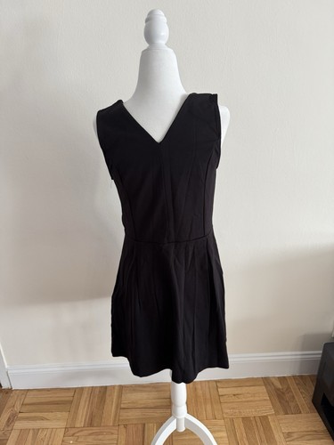 Rachel Roy Black V-neck Dress | Size M - photo 5