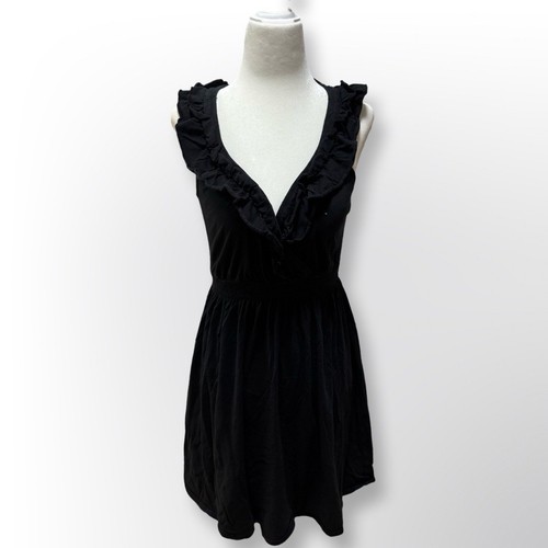 Express Ruffled V-Neck Dress | Size XS