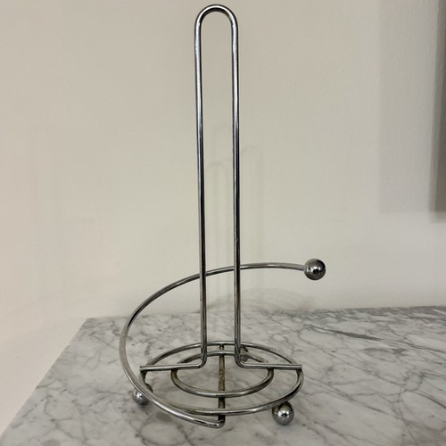 Home Basics Chrome Wire Paper Towel Holder – Used - photo 4