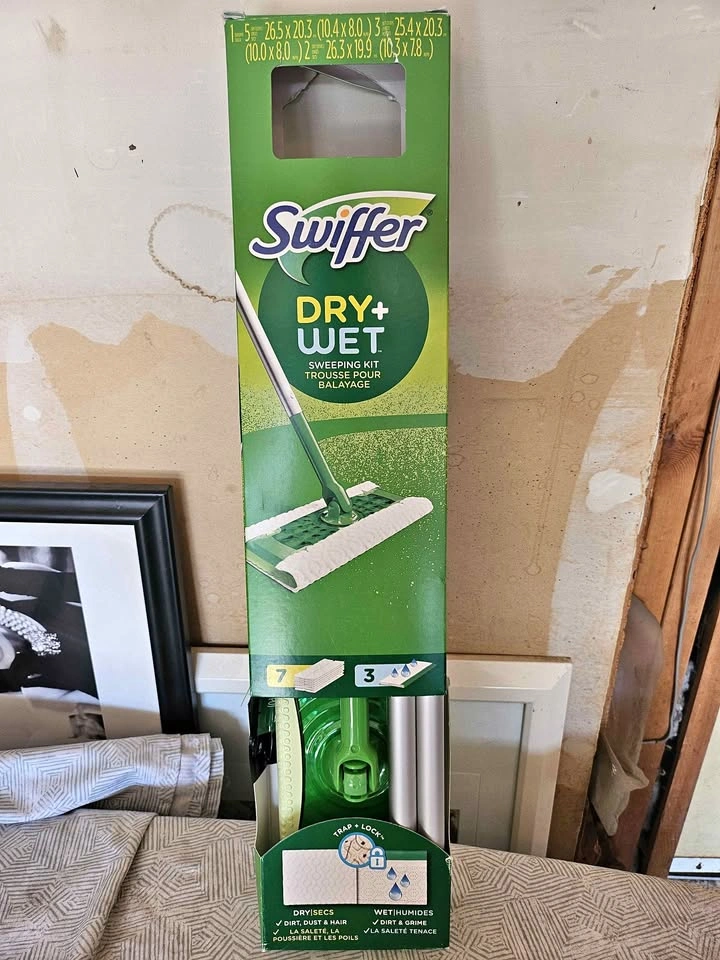 Brand new Swiffer Dry + Wet Sweeping Kit