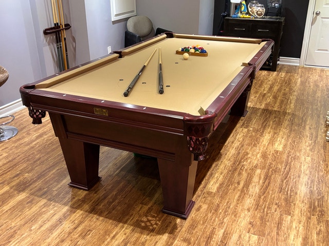 Canada Billard "Pacific" Pool Table - Solid Wood & 1" Slate