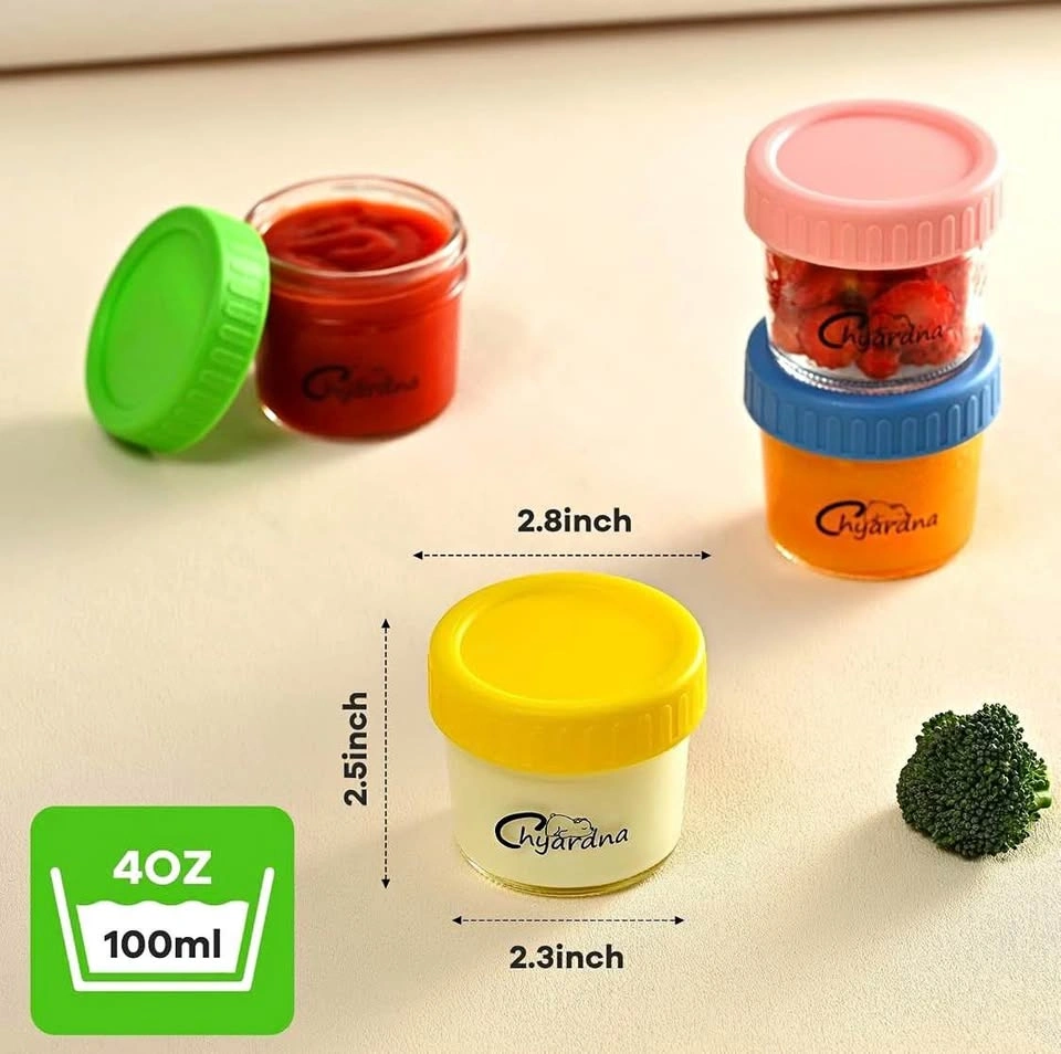 Chyardna Baby Glass Containers