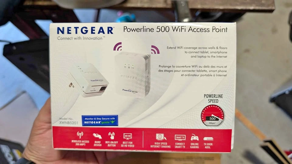 NETGEAR Powerline 500 WiFi Access Point XWNB5201