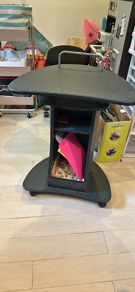 Mobile Rolling Laptop Cart Workstation