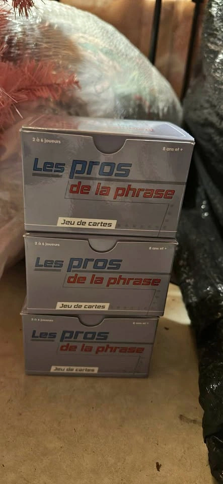 Les Pros de la Phrase Card Game
