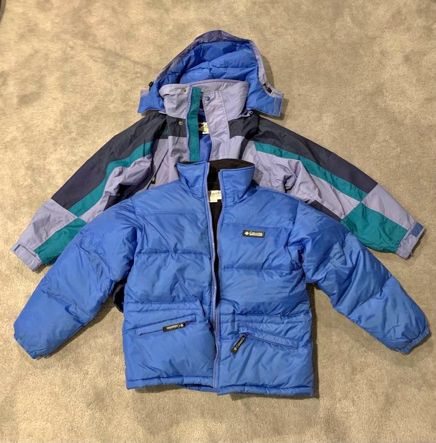 Ladies 3 in 1 winter down jacket