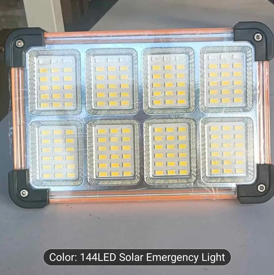 144 LED Solar Emergency Light with USB Charging - photo 5