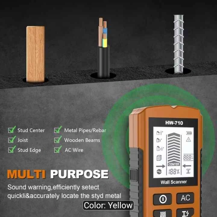 5-in-1 Wall Scanner and Stud Finder - photo 5