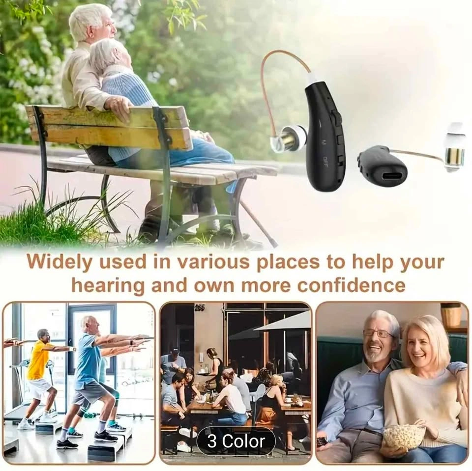 Sound Amplifier for Adults: Frequency Modes, Rechargeable - photo 4