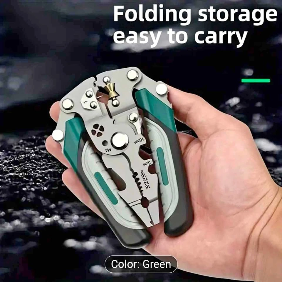 Foldable Heavy-Duty Multifunctional Wire Stripper
