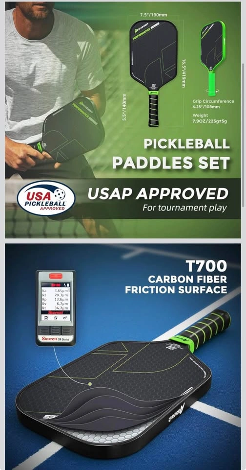 AKS Performance Series Pickleball Paddles Set - photo 2
