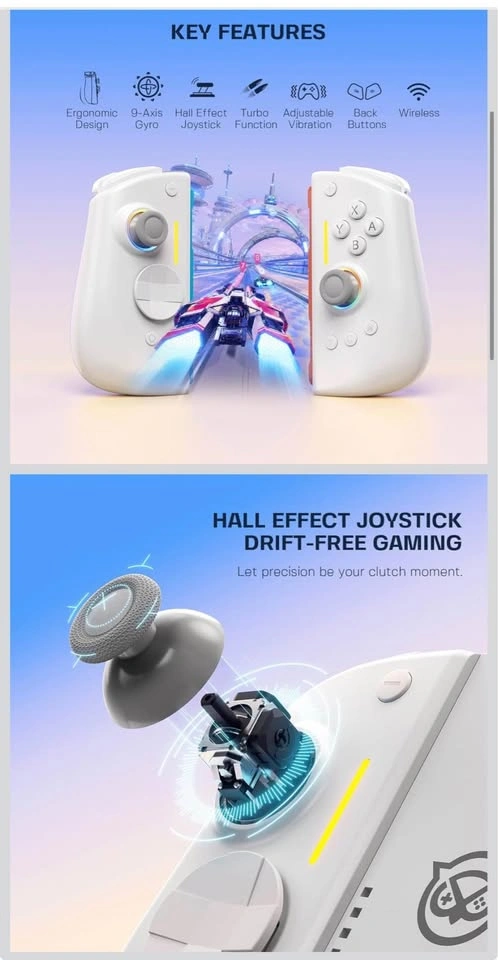 NYXI Hyperion 3 Wireless Controller for Nintendo Switch 2 - photo 2
