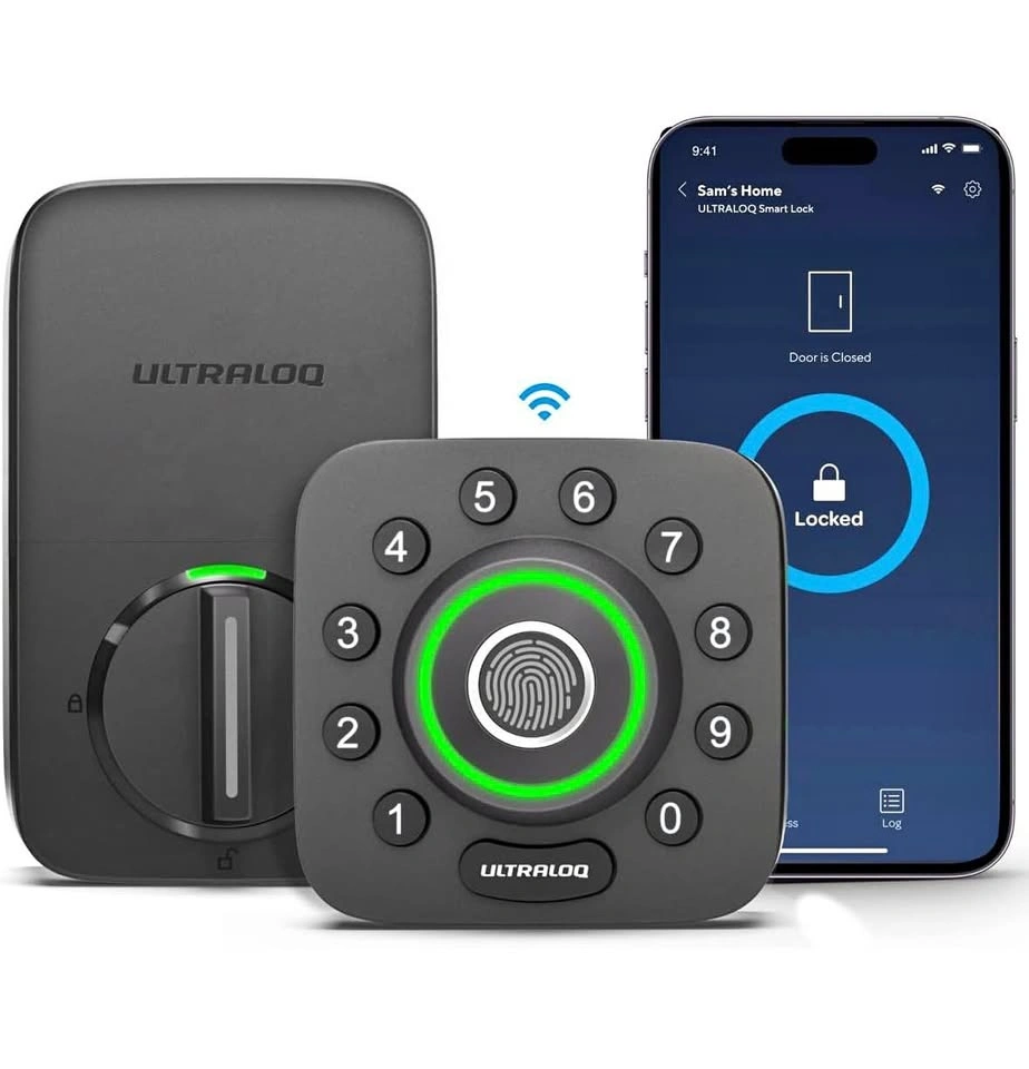 ULTRALOQ U-Bolt Pro Smart Lock 8-in-1 Keyless Entry