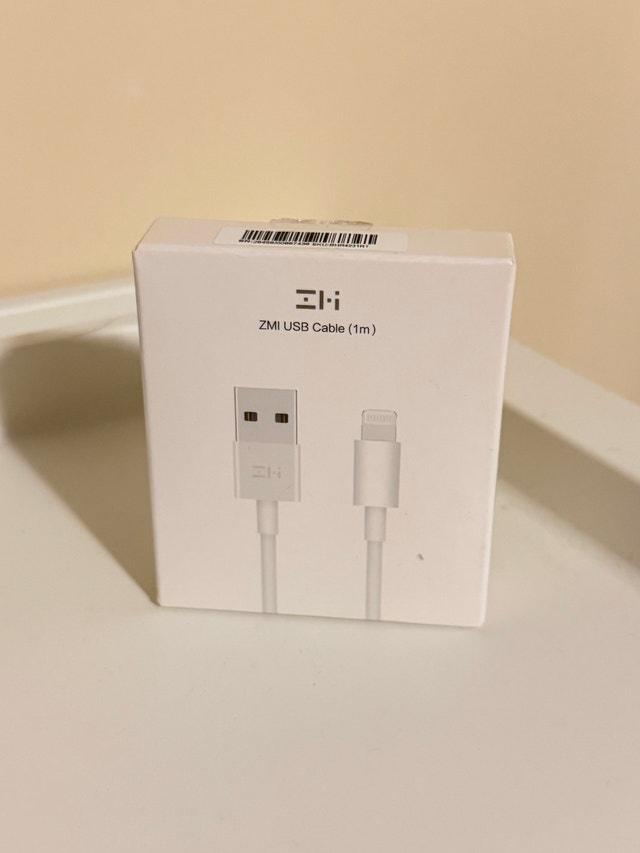 ZMI USB to Lightning Cable (1m) – MFi Certified