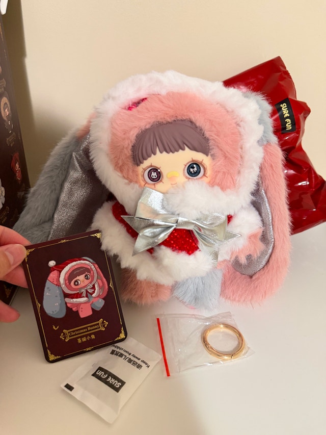 MayMei Christmas Bunny Plush – Winter Weirdness Series