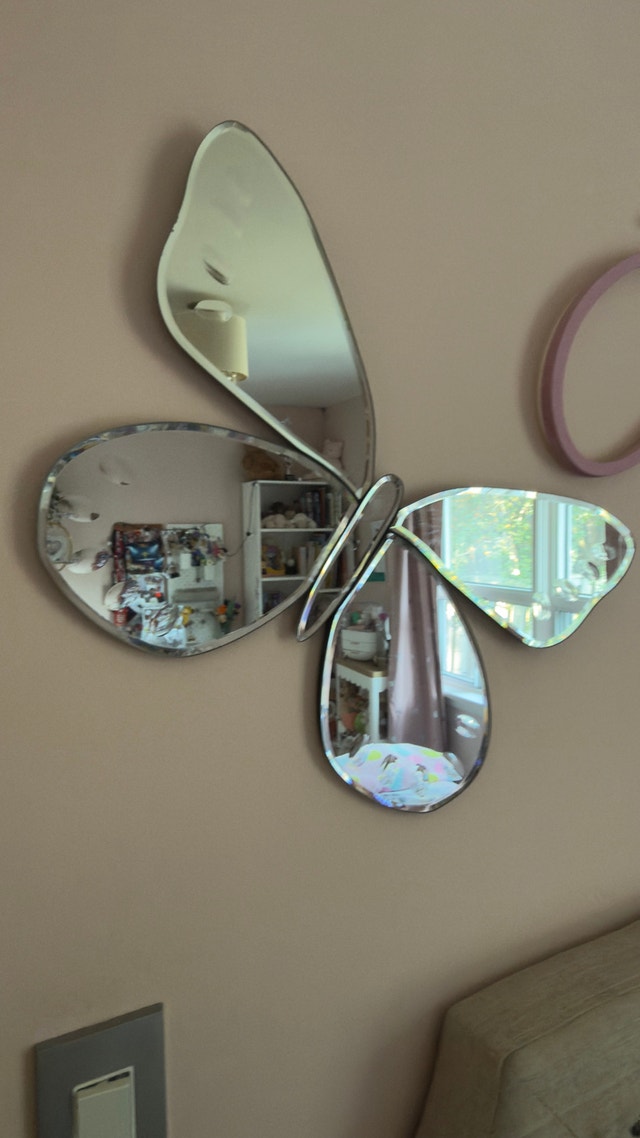 Pottery Barn Butterfly Mirrors - photo 5