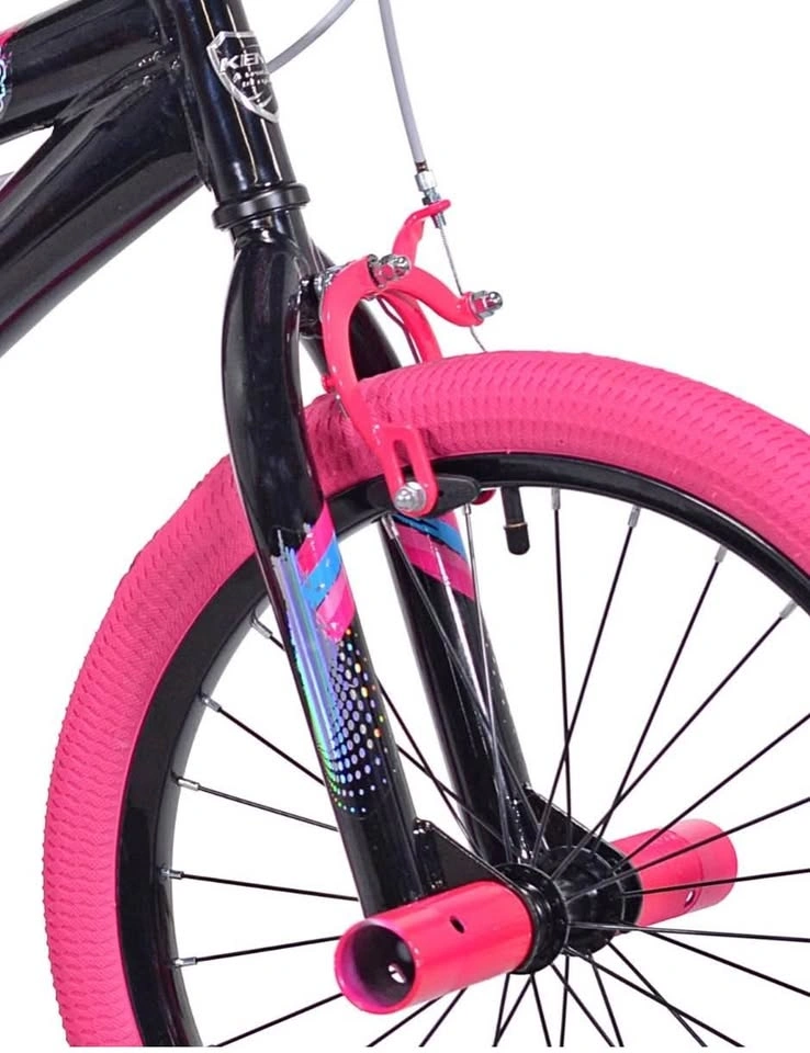 Sparkles Girls 18” Kids Bike, Black & Pink - photo 3