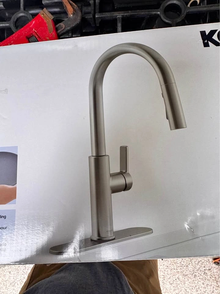 Kohler Rodean Kitchen faucet- stainless finish