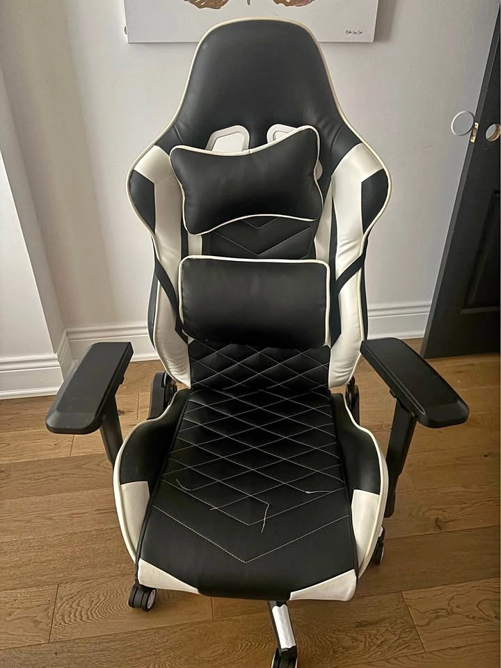 Black and White Gaming Chair