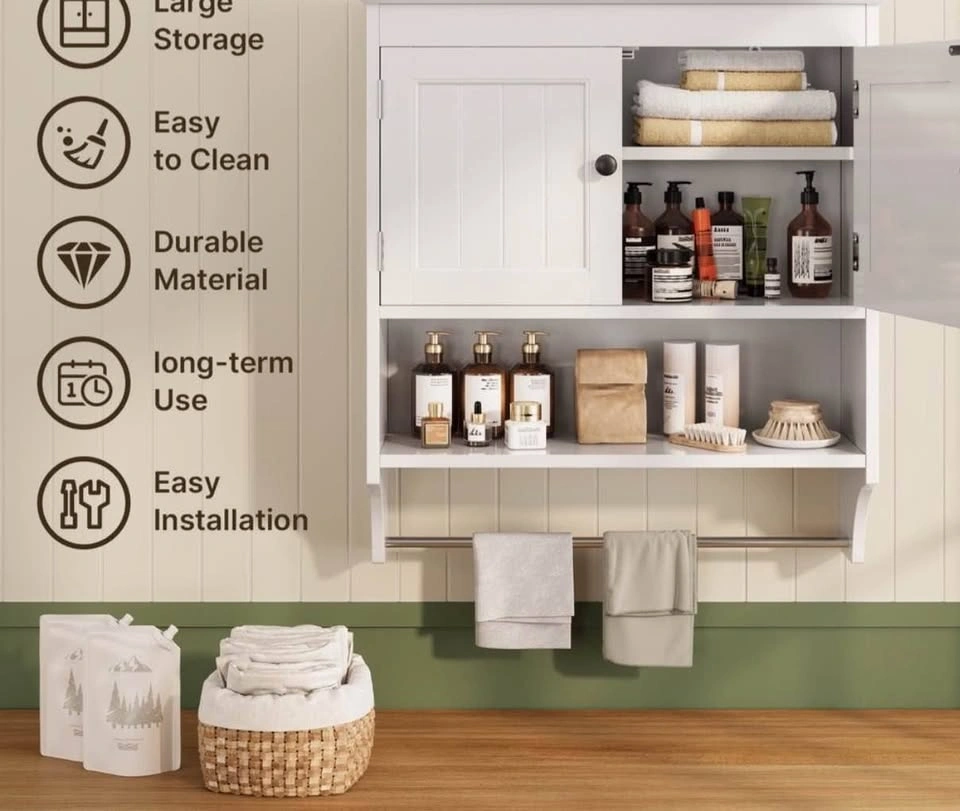 OBO for Medicine Cabinet Bathroom Organizer, Wall Mounted - photo 2