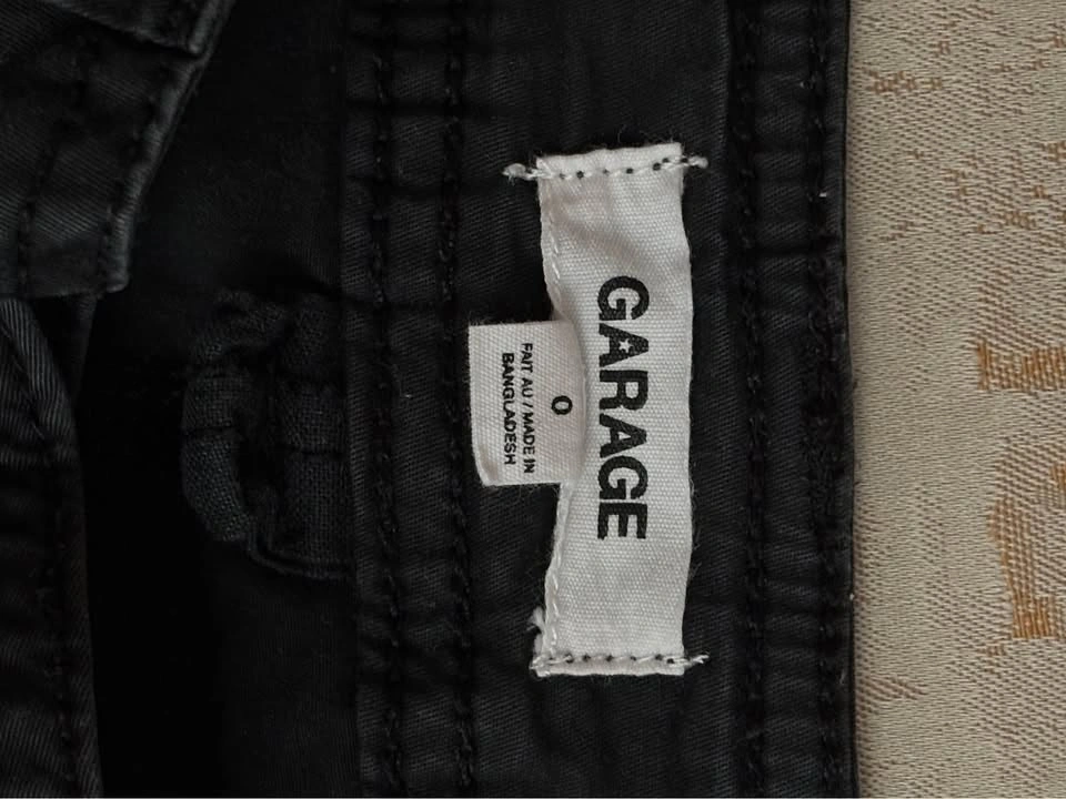 Garage Black Cargo Jogger Pants - photo 3